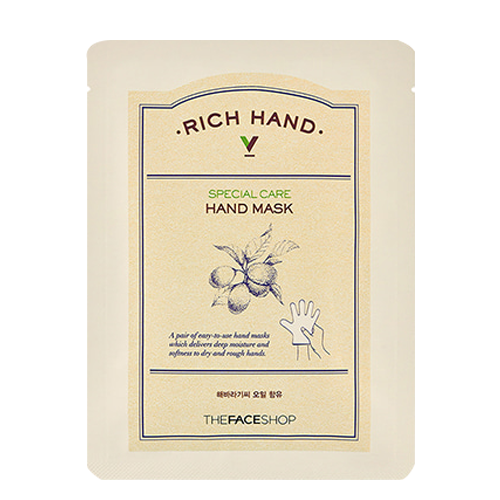 THE FACE SHOP, RICH HAND V SPECIAL CARE HAND MASK