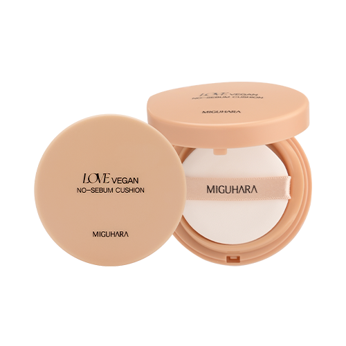 MIGUHARA, LOVE VEGAN NO-SEBUM CUSHION 15G