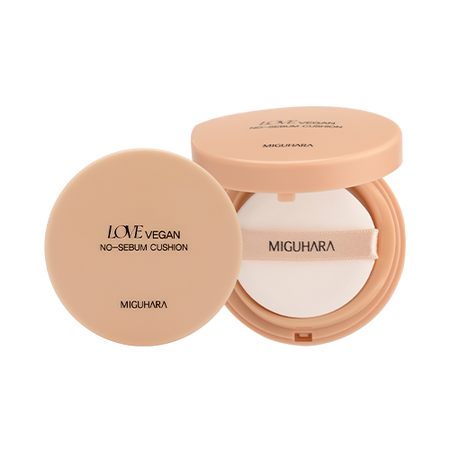 MIGUHARA, LOVE VEGAN NO-SEBUM CUSHION 15G