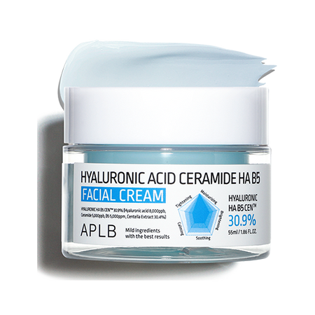 APLB, HYALURONIC ACID CERAMIDE HA B5 FACIAL CREAM 55ML