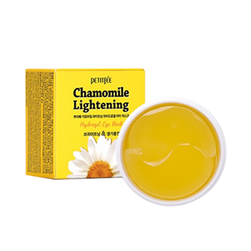 PETITFEE, CHAMOMILE LIGHTENING HYDROGEL EYE PATCH 60EA