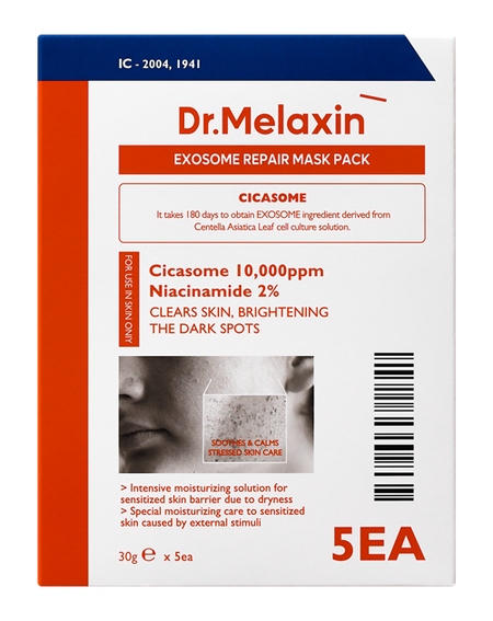 Dr.Melaxin, EXOSOME REPAIR FACIAL MASK (30G*5EA)