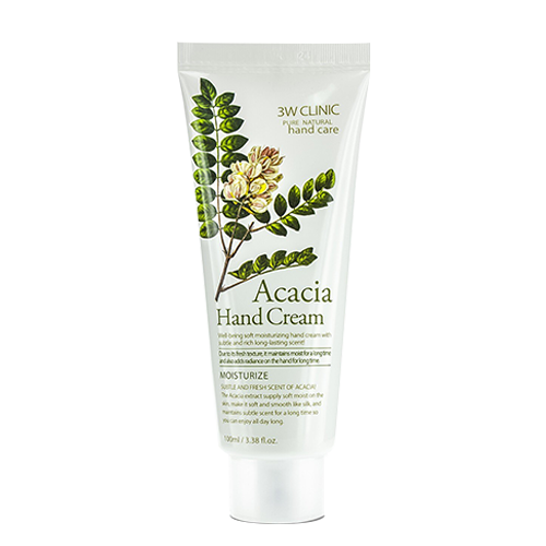 3W CLINIC, MOISTURIZING ACACIA HAND CREAM