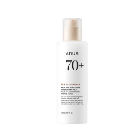 Anua, RICE 70 INTENSIVE MOISTURIZING MILK 150ML