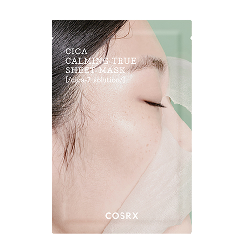 COSRX, PURE FIT CICA CALMING TRUE SHEET MASK