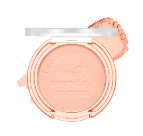 PERIPERA, PURE BLUSHED SUNSHINE CHEEK 018 SHY CORAL 4.2G