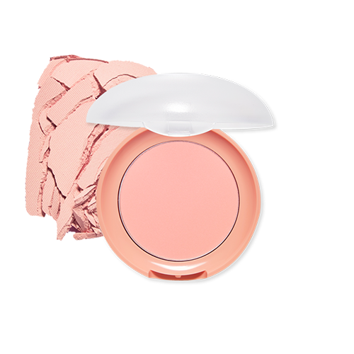 ETUDE, LOVELY COOKIE BLUSHER 4G, OR201 APRICOT PEACH MOUSSE