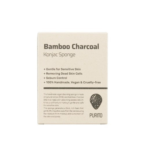 Purito SEOUL, BAMBOO CHARCOAL KONJAC SPONGE 7G