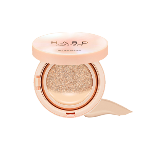 HOLIKA HOLIKA, HARD COVER PERFECT CUSHION EX SPF50+ PA++++ (14G*2EA), 02 PETAL