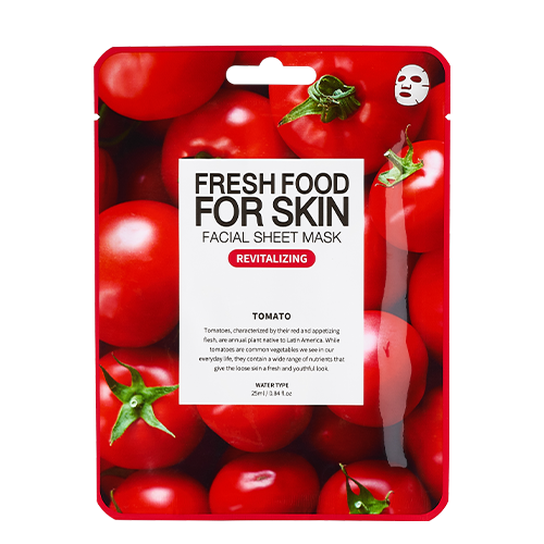 FARM SKIN, FRESHFOOD FOR SKIN FACIAL SHEET MASK(TOMATO) 25ML