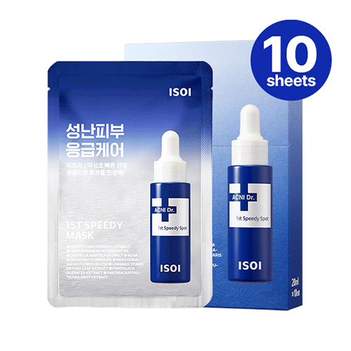 ISOI, ACNI DR. 1ST SPEEDY MASK (20ML*10EA)