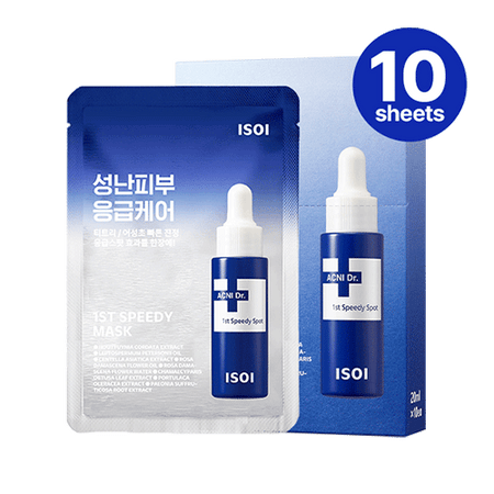 ISOI, ACNI DR. 1ST SPEEDY MASK (20ML*10EA)