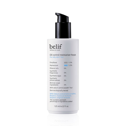 belif, OIL CONTROL MOISTURIZER FRESH 125ML