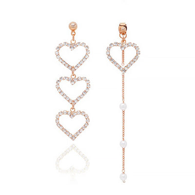 WING BLING, FALLING IN LOVE EARRING OR CLIP-ON EARRING