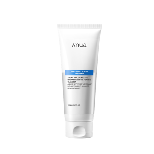 Anua, 8 HYALURONIC ACID HYDRATING GENTLE FOAMING CLEANSER 150ML