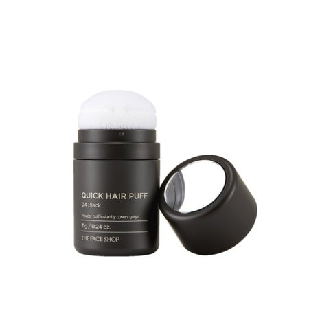 THE FACE SHOP, QUICK HAIR PUFF #04 BLACK 7G