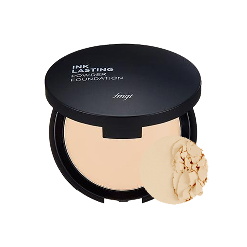 THE FACE SHOP, FMGT INK LASTING POWDER FOUNDATION SPF30 PA++, V201