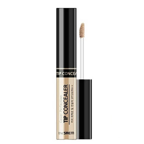 THE SAEM, COVER PERFECTION TIP CONCEALER 1.75 MIDDLE BEIGE 6.5G