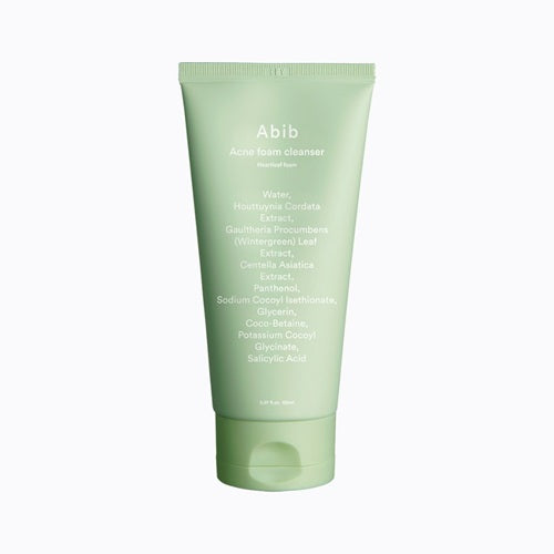 Abib, ACNE FOAM CLEANSER HEARTLEAF FOAM 150ML