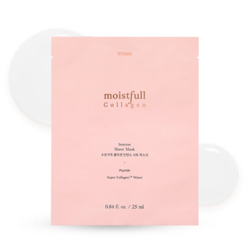 ETUDE, MOISTFULL COLLAGEN INTENSE SHEET MASK 25ML