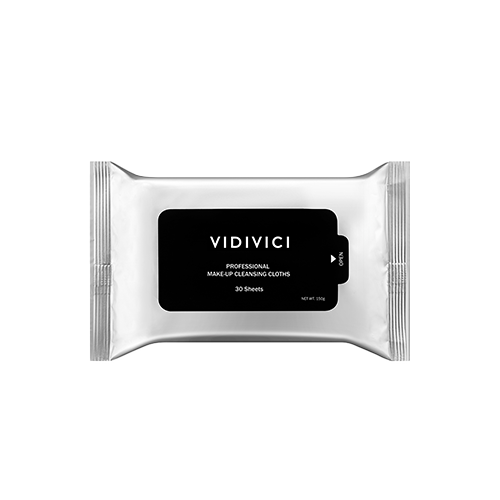 VIDIVICI, PROFESSIONAL MAKE-UP CLEANSING CLOTHS (30 SHEETS)