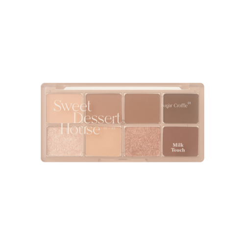 MILKTOUCH, BE MY SWEET DESSERT HOUSE PALETTE, 01 SUGAR CROFFLE