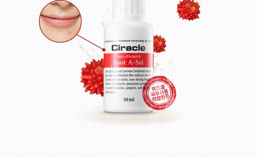 Ciracle - Anti-Blemish Spot A-Sol 30ml, 30ml, 50 g, 8809046295034