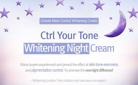 Ciracle - Mela Control Whitening Cream 50ml, 50ml, 190 g, 8809046295492