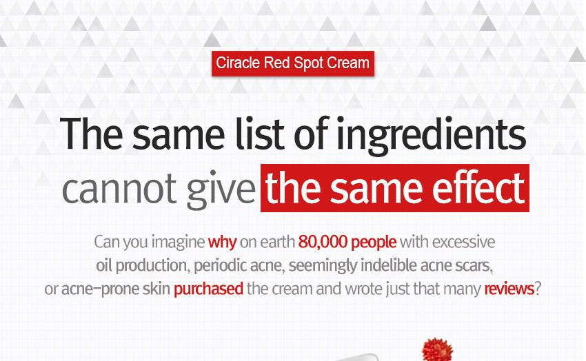 Ciracle - Red Spot Cream 30ml, 30ml, 50 g, 8809046298806