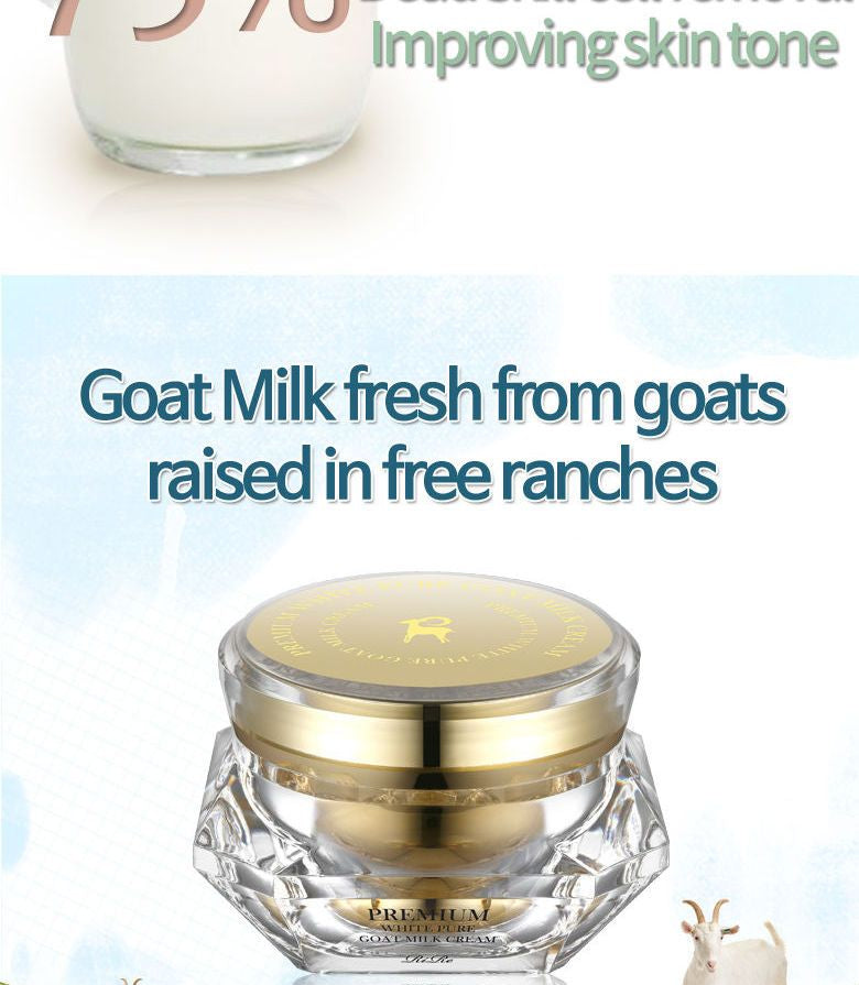 RiRe - Premium White Pure Goat Milk Cream 50ml, 50ml, 205 g, 8809410280734