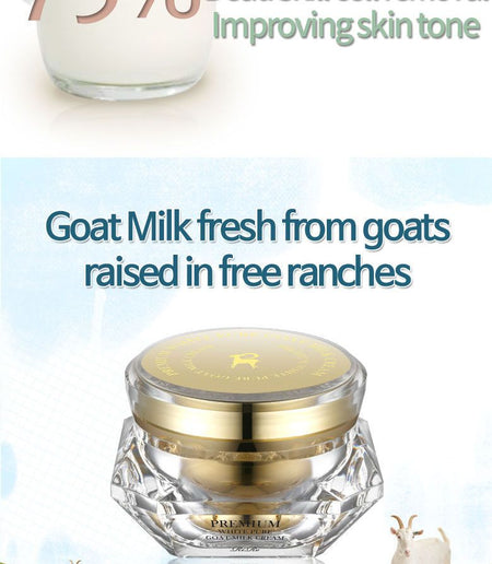 RiRe - Premium White Pure Goat Milk Cream 50ml, 50ml, 205 g, 8809410280734