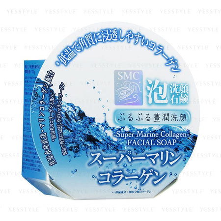 Pelican Soap - Super Marine Collagen Foam Facial Soap, 100g, 121 g, 4976631477817