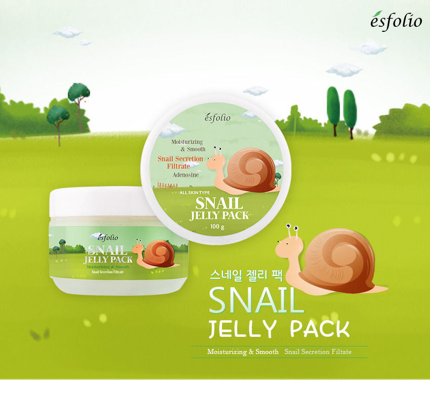 esfolio - Snail Jelly Pack 100g, 100g, 190 g, 8809386880839