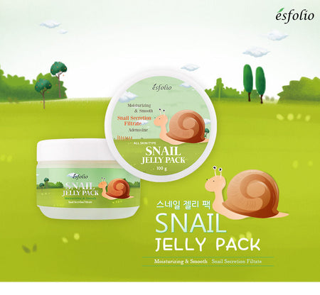 esfolio - Snail Jelly Pack 100g, 100g, 190 g, 8809386880839