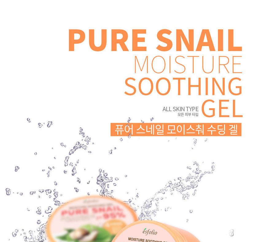 esfolio - Pure Snail Moisture Soothing Gel 300ml, 300ml, 370 g, 8809386880976