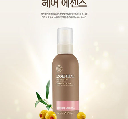 THE FACE SHOP - Essential Damage Care Hair Essense 150ml, 150ml, 188 g, 8801051488319