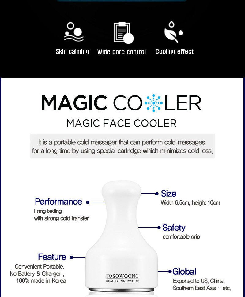 TOSOWOONG - Magic Face Cooler, 1 pc, 160 g, 8809179102773