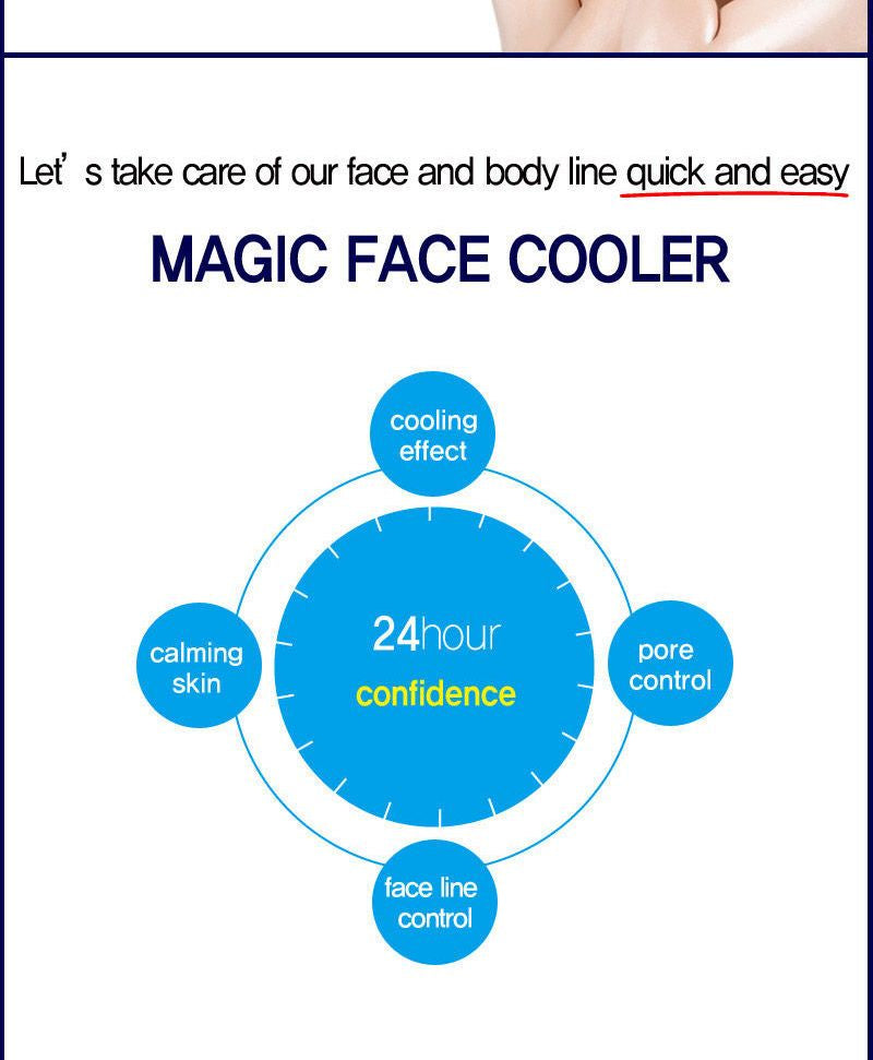 TOSOWOONG - Magic Face Cooler, 1 pc, 160 g, 8809179102773