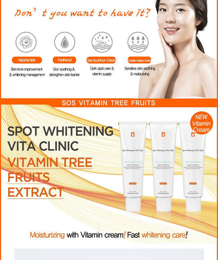 TOSOWOONG - Vita Clinic Vitamin Cream 50g, 50g, 130 g, 8809179102780