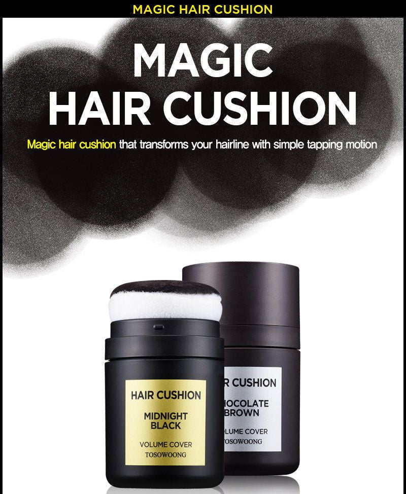 TOSOWOONG - Midnight Black Hair Cushion, 26g, 95 g, 8809179102933