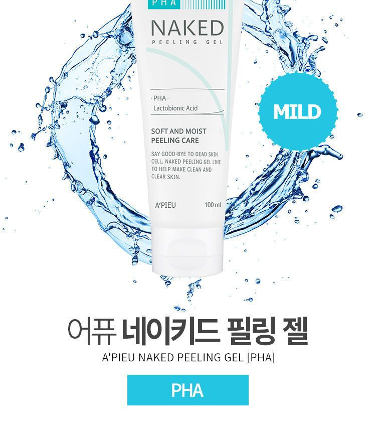 A’PIEU - Naked Peeling Gel (PHA) 100ml, 100ml, 124 g, 8806185782616