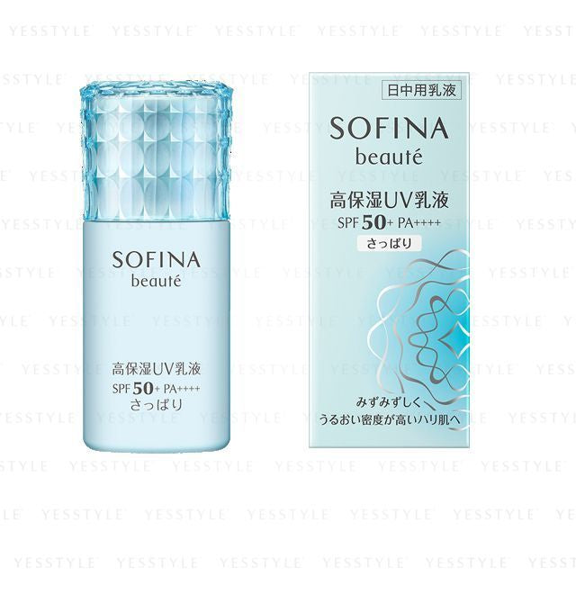 Sofina - Beaute High Moisturizing UV Emulsion SPF 50+ PA++++ Refresh, 30ml, 65 g, 4901301325310