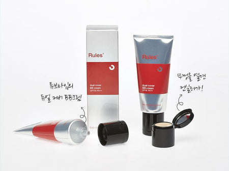 too cool for school - Rules Dual Cover BB Cream SPF30 PA++ 50ml + Concealer 1.5g, 2 pcs, 130 g, 8809297212026
