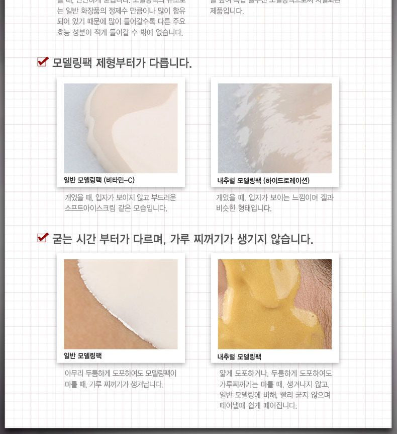 Anskin - Natural Pure Milky Modeling Pack 450g, 450g, 562 g, 8809329791369