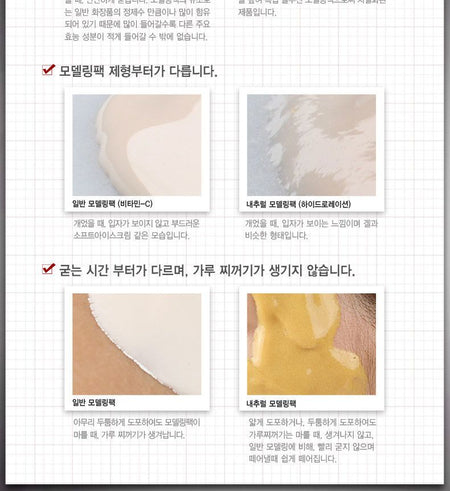 Anskin - Natural Pure Milky Modeling Pack 450g, 450g, 562 g, 8809329791369