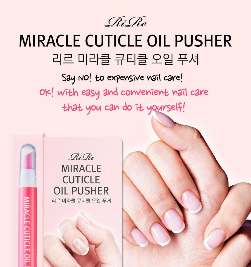 RiRe - Miracle Cuticle Oil Pusher, 1pc, 20 g, 8809410281809