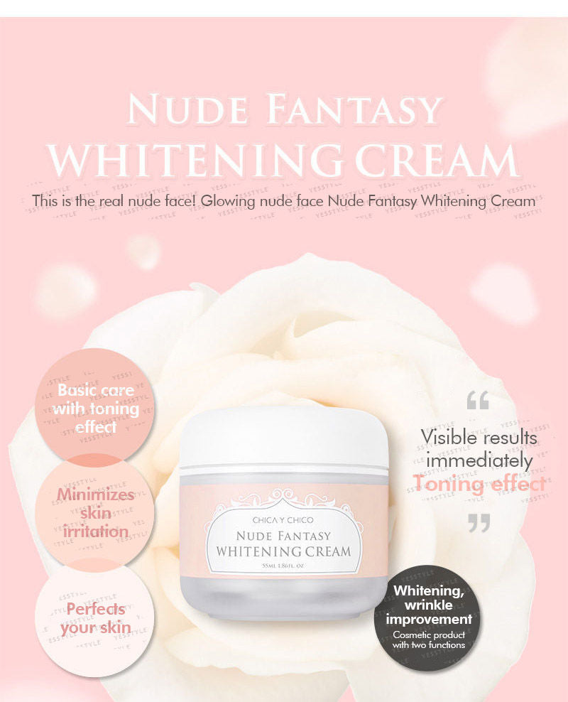 CHICA Y CHICO - Nude Fantasy Whitening Cream 55ml, 55ml, 110 g, 8809230142533