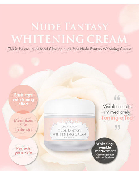 CHICA Y CHICO - Nude Fantasy Whitening Cream 55ml, 55ml, 110 g, 8809230142533