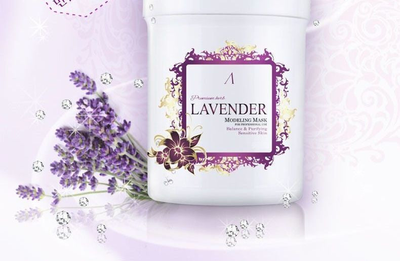 Anskin - Premium Herb Lavender Modeling Mask 240g, 240g, 390 g, 8809329791307