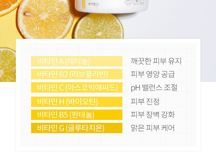 A’PIEU - Vitamin AC Pad 35sheets, 80g, 140 g, 8809530049747